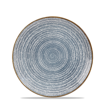Homespun Slate Blue Coupe Plate 21.7cm